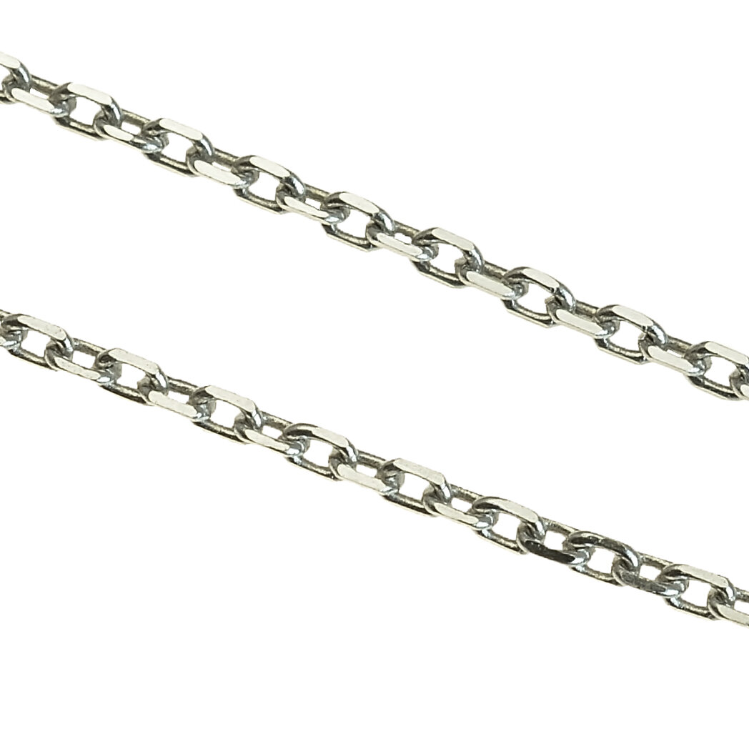 Wholesale Italian Sterling Silver Chains By the Foot- 2mm Rolo