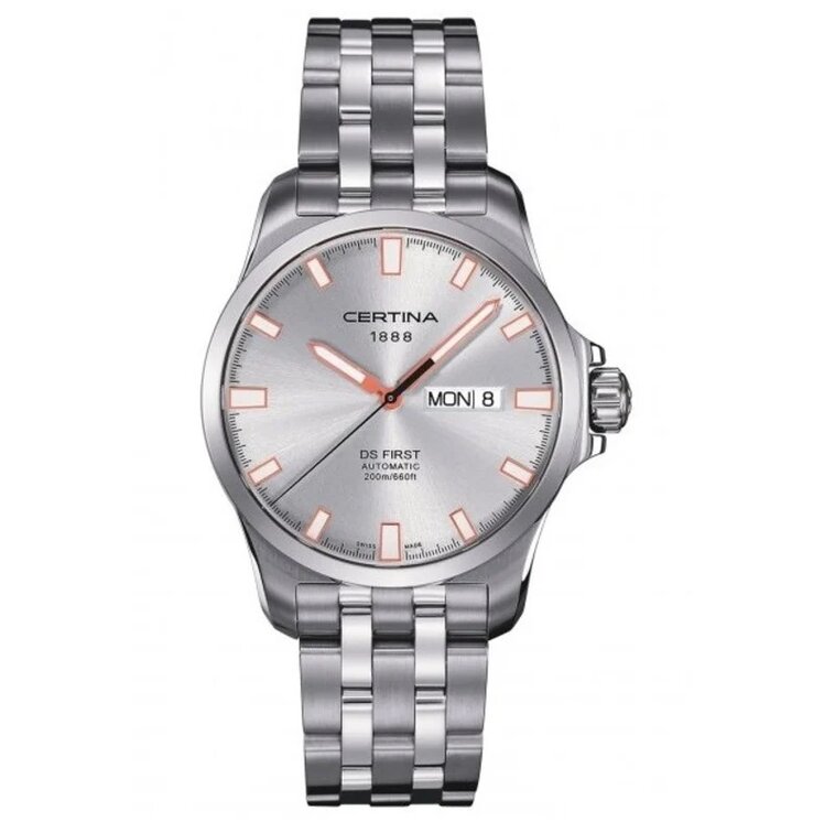 Hodinky pánske CERTINA DS FIRST AUTOMATIC, DAY-DATE 200m